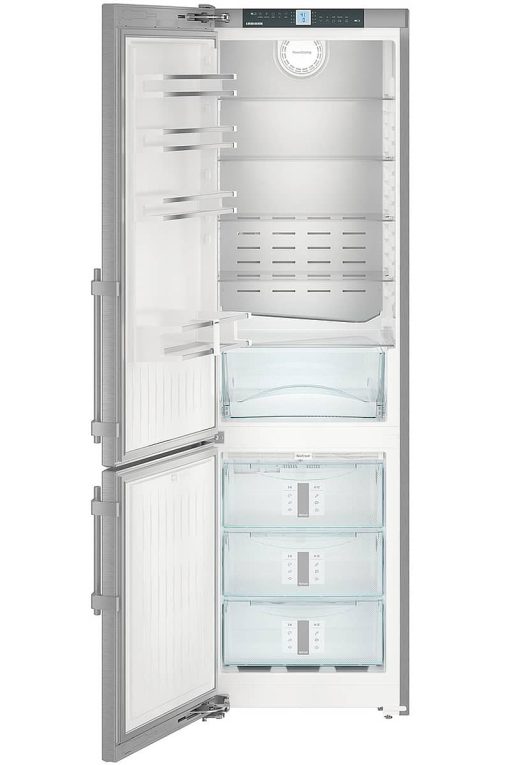 Liebherr 24" Stainless Steel Left-Hinge Bottom Freezer Refrigerator - Image 4