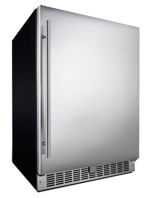 Danby Silhouette Aragon 5.5 Cu. Ft. Smudge-Resistant Stainless Steel Right-Hinge Outdoor Refrigerator - Image 8