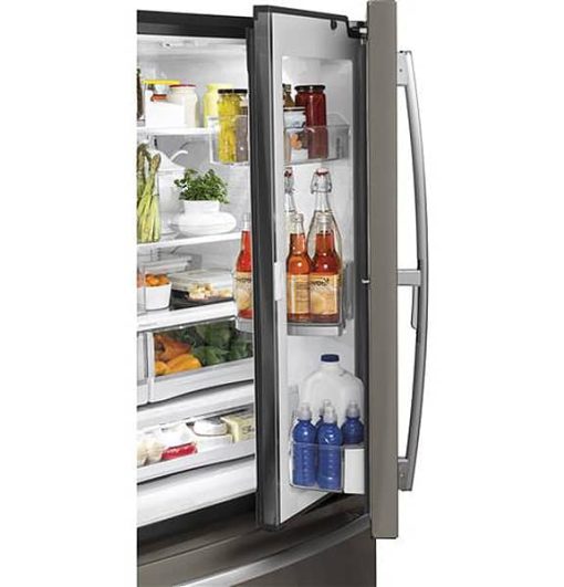 GE ADA 27.7 Cu. Ft. Slate French-Door Refrigerator With Door In Door - Image 3