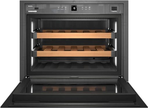Liebherr 24" Black Frame Built-In Wine Storage Cabinet - Image 2