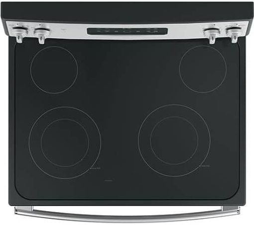 GE 30" Stainless Steel Freestanding Electric Range - Image 3