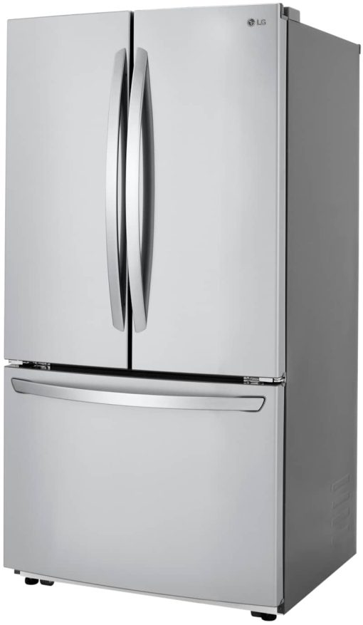 LG 23 Cu. Ft. PrintProof Stainless Steel French Door Counter Depth Refrigerator - Image 5