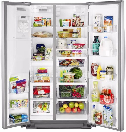 Whirlpool ADA 36" Fingerprint Resistant Stainless Steel Side-By-Side Refrigerator - Image 2