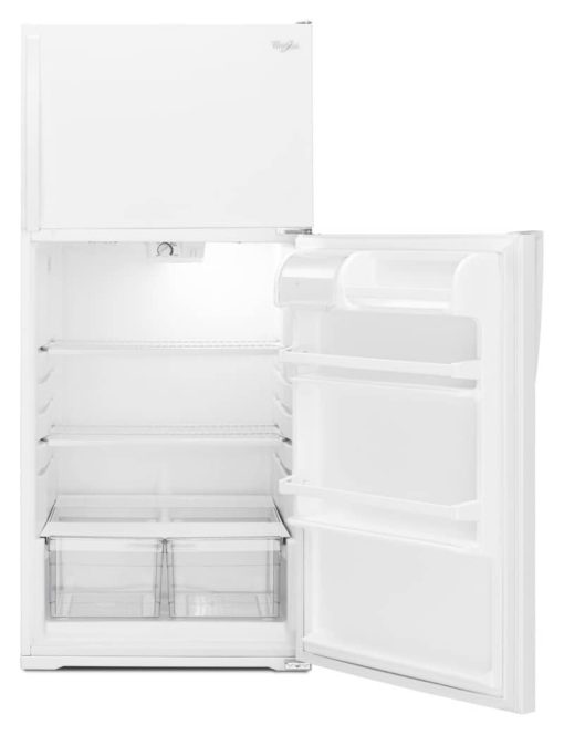 Whirlpool ADA 28" White Top-Freezer Refrigerator - Image 5