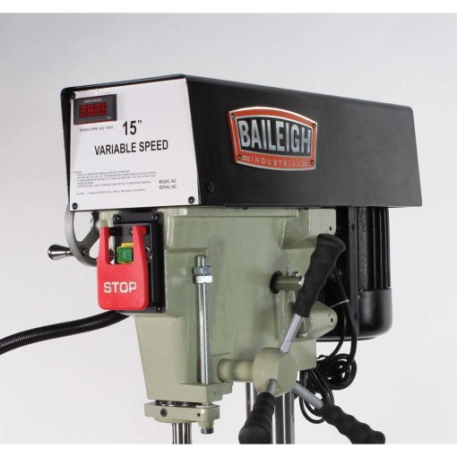 Baileigh DP-15VSF Floor Drill Press 110/220V 1 Phase 15" - Image 4