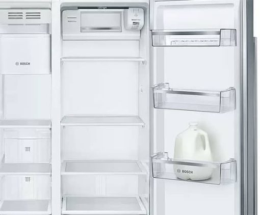 Bosch 300 Series 36" Anti-Fingerprint Stainless Steel Counter-Depth Side-By-Side Refrigerator - Image 3