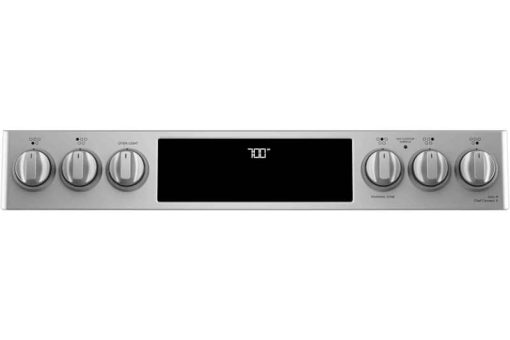 Cafe ADA 30" Stainless Steel Smart Front-Control Radiant & Convection Slide-In Electric Range - Image 6