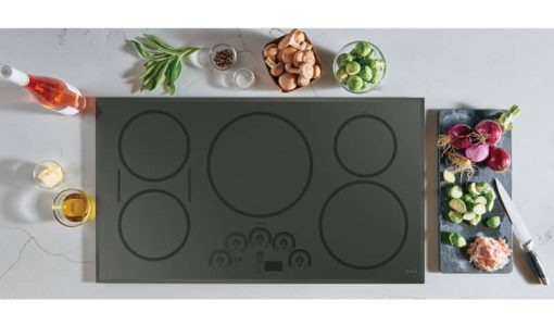 Cafe ADA 36" Flagstone Gray Smart Built-In Touch Control Induction Cooktop - Image 4