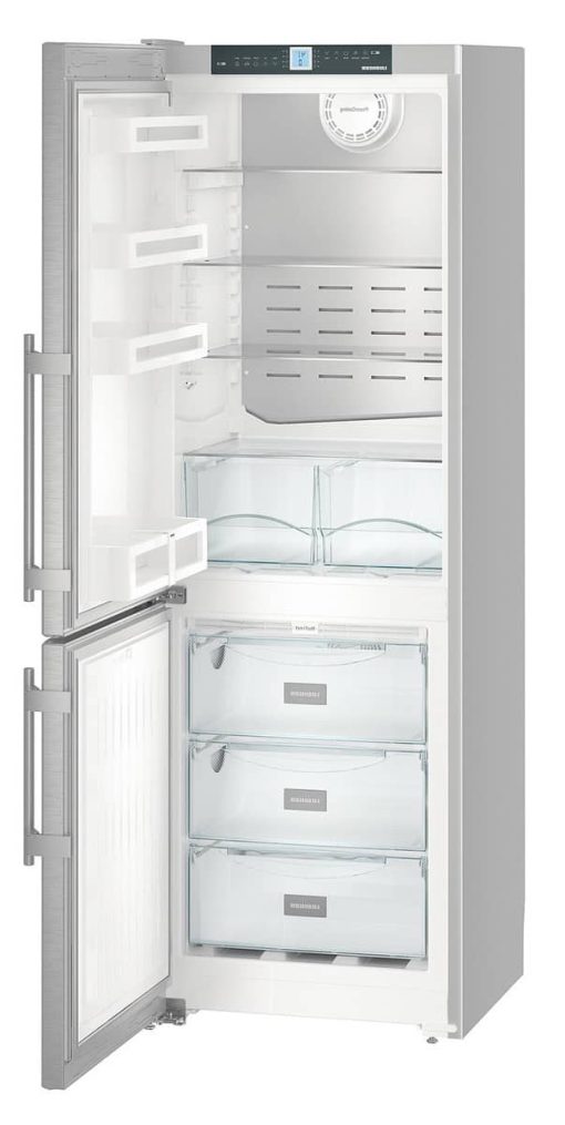 Liebherr 24" Stainless Steel Left-Hinge Bottom Freezer Refrigerator With NoFrost - Image 3