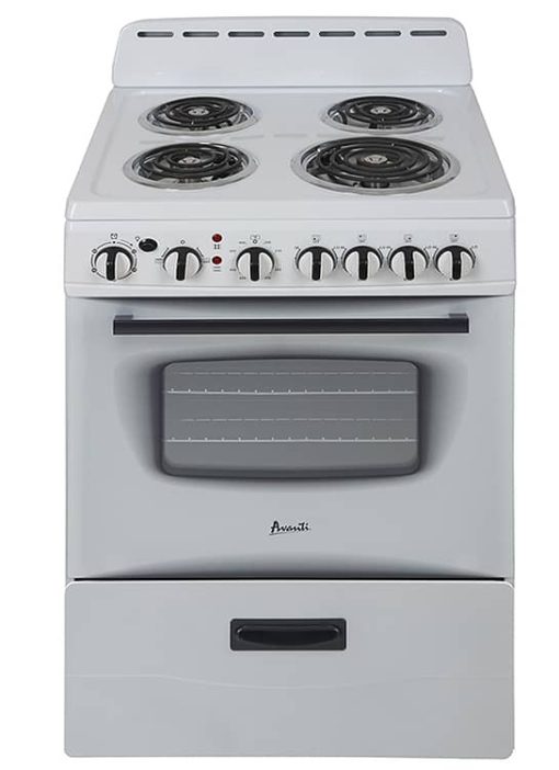 Avanti ADA 24" White Electric Range - Image 4
