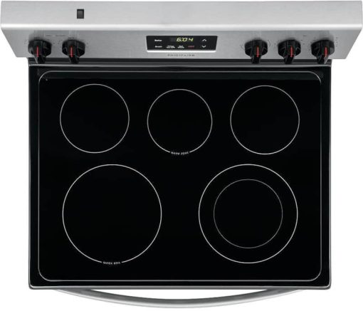 Frigidaire 30" Stainless Steel Electric Range - Image 4