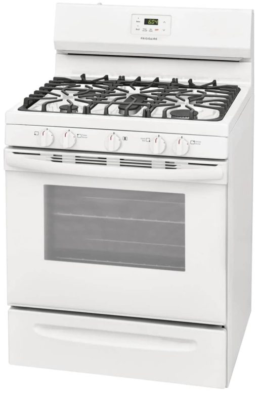 Frigidaire 30" White Gas Range - Image 4