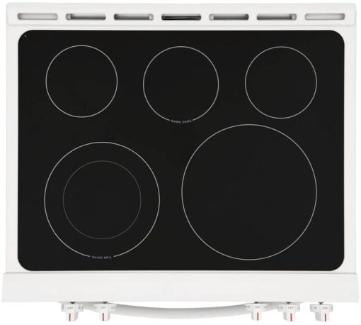 Frigidaire ADA 30" White Front Control Freestanding Electric Range - Image 4