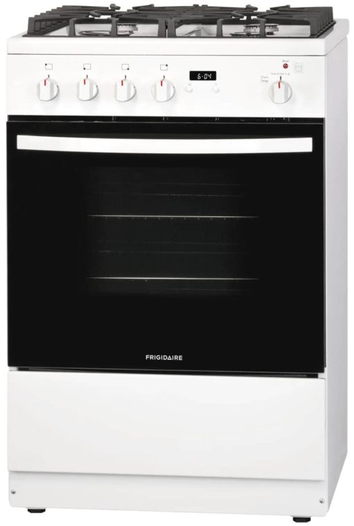 Frigidaire 24" White Front Control Freestanding Gas Range - Image 4