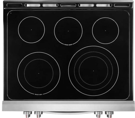Frigidaire Gallery ADA 30" Smudge-Proof Stainless Steel Front Control Electric Range With Air Fry - Image 4