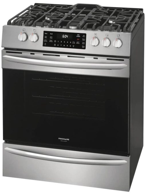Frigidaire Gallery ADA 30" Smudge-Proof Stainless Steel Front Control Gas Range With Air Fry - Image 4