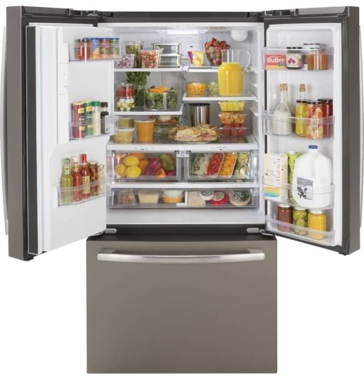 GE ADA ENERGY STAR 25.6 Cu. Ft. Slate French-Door Refrigerator - Image 2