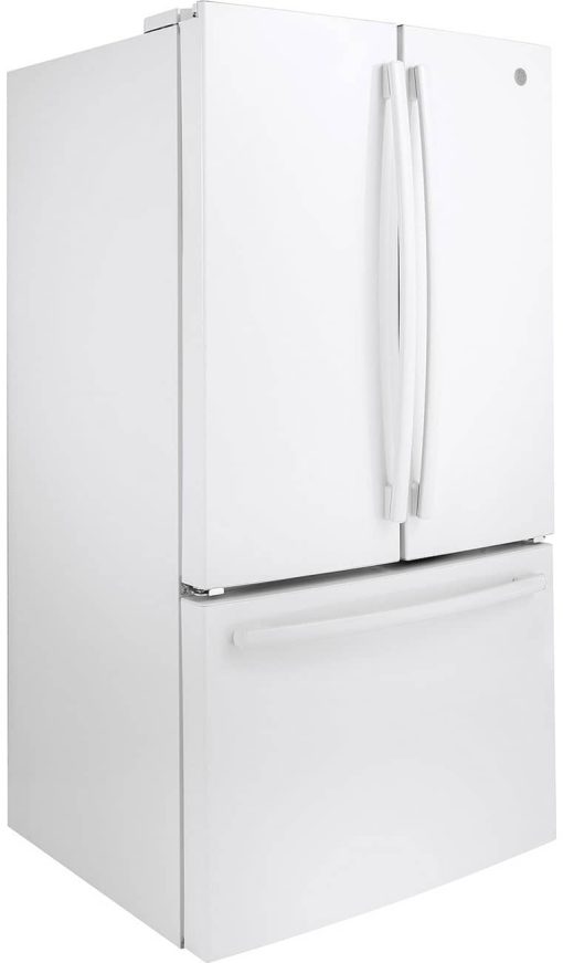 GE ENERGY STAR 27 Cu. Ft. White French-Door Refrigerator - Image 4