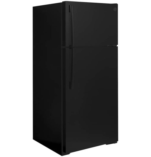 GE ADA ENERGY STAR 16.6 Cu. Ft. Black Top-Freezer Refrigerator - Image 4