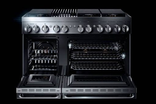 JennAir NOIR 48" Stainless Steel Professional-Style Dual-Fuel Range With Gas Grill - Image 6