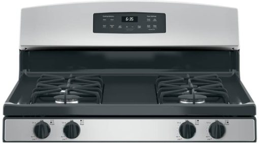 GE 30" Stainless Steel Freestanding Gas Range - Image 4
