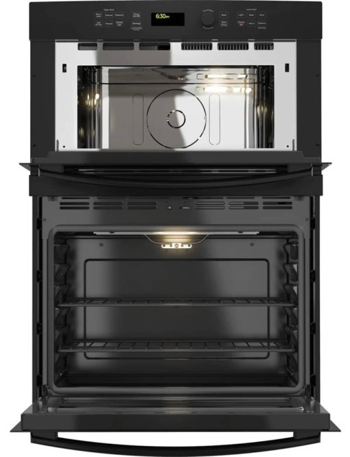 GE 27" Black Built-In Combination Microwave Oven - Image 3