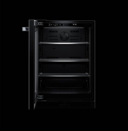 JennAir NOIR 24" Black Glass Door Left-Hinge Undercounter Refrigerator - Image 4