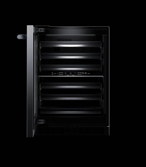 JennAir RISE 24" Stainless Frame Left-Hinge Built-In Undercounter Wine Cellar - Image 4