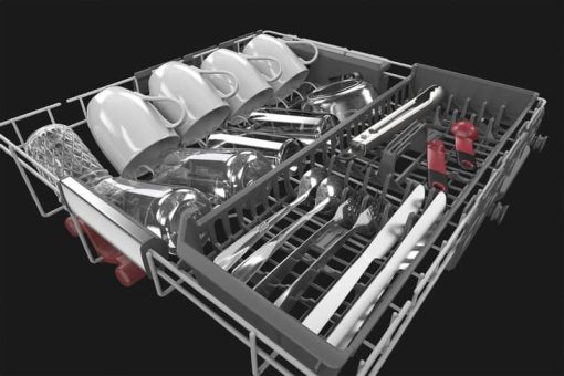 KitchenAid 24" PrintShield Stainless Steel Dishwasher With FreeFlex Third Rack - Image 4