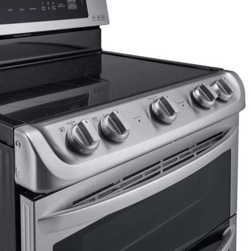 LG 7.3 Cu. Ft. Stainless Steel Electric Double Oven Range With ProBake Convection And EasyClean - Image 4