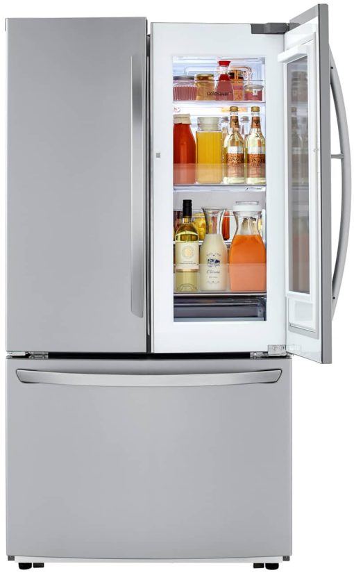 LG 27 Cu. Ft. PrintProof Stainless Steel InstaView Door-In-Door Refrigerator - Image 4