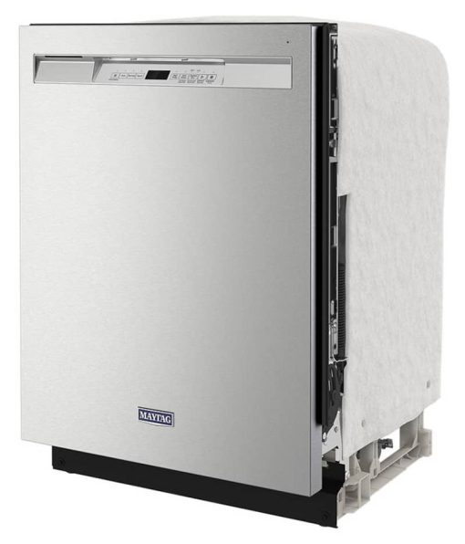 Maytag 24" Fingerprint Resistant Stainless Steel Dishwasher With Stainless Steel Tub And Dual Power Filtration - Image 4