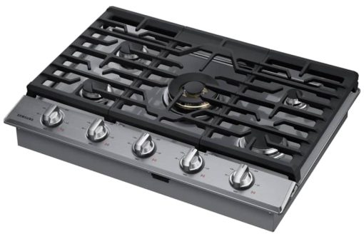 Samsung ADA 30" Stainless Steel Smart Gas Cooktop With 22K BTU Dual Power Burner - Image 4