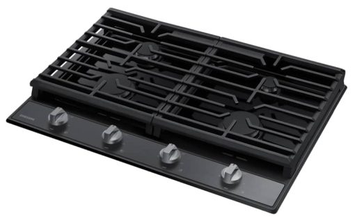 Samsung ADA 30" Fingerprint Resistant Black Stainless Steel Gas Cooktop - Image 4