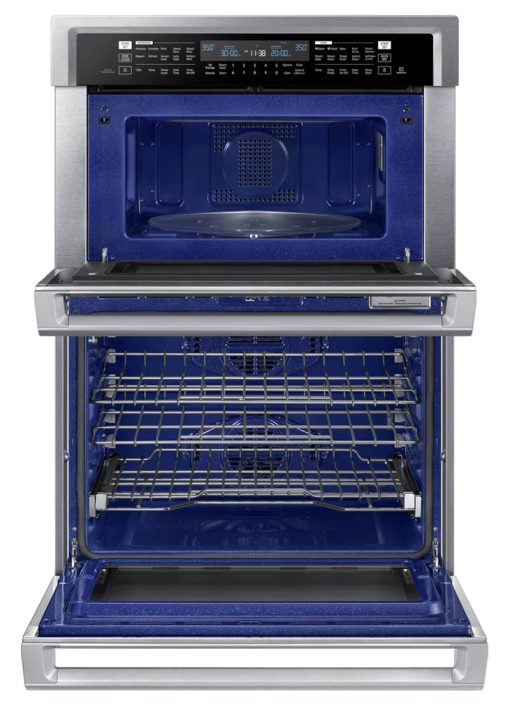 Samsung 30" Stainless Steel Built-In Combination Microwave Wall Oven - Image 2