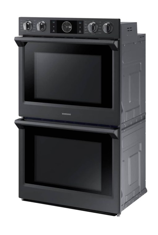 Samsung 30" Fingerprint Resistant Black Stainless Steel Double Wall Oven - Image 4