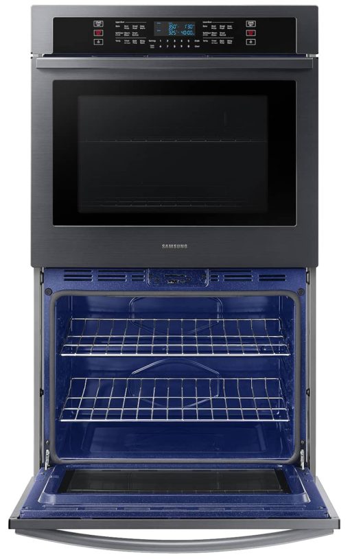 Samsung 30" Fingerprint Resistant Black Stainless Steel Double Wall Oven - Image 4
