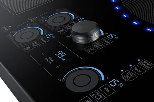 Samsung ADA 30" Fingerprint Resistant Black Stainless Steel Smart Induction Cooktop - Image 4