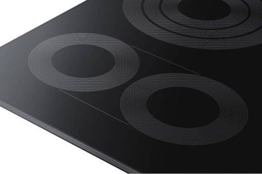 Samsung ADA 36" Fingerprint Resistant Black Stainless Steel Smart Electric Cooktop With Sync Elements - Image 4