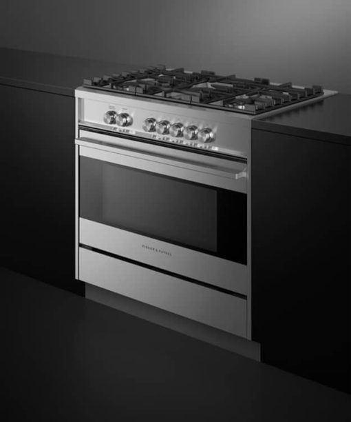 Fisher & Paykel Series 7 36" Stainless Steel Gas Range With 5 Burners - Image 4