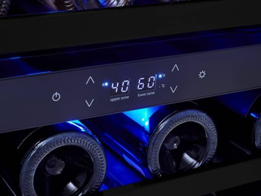 Zephyr 24" Custom Frame Dual Zone Wine Cooler - Image 4