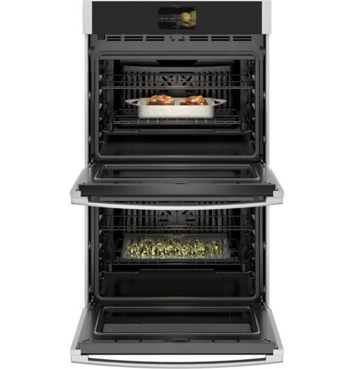 GE Profile Series 30" Stainless Steel Built-In Convection Double Wall Oven - Image 4