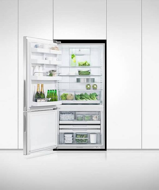 Fisher & Paykel Series 5 17.5 Cu. Ft. Stainless Steel Left-Hinge Freestanding Refrigerator Freezer - Image 4