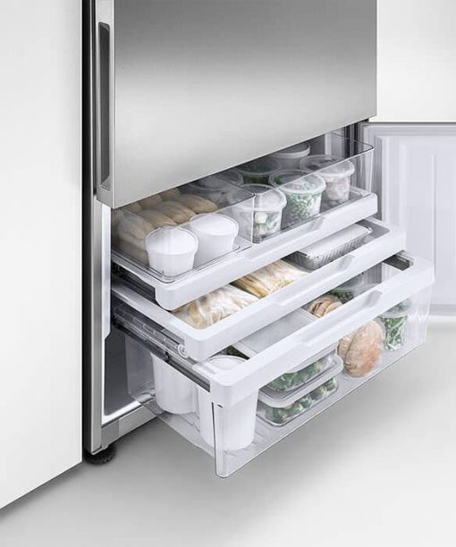 Fisher & Paykel Series 5 17.5 Cu. Ft. Stainless Steel Right-Hinge Freestanding Refrigerator Freezer - Image 4