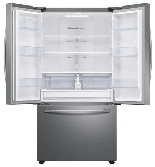 Samsung ADA 28 Cu. Ft. Fingerprint Resistant Stainless Steel Large Capacity 3-Door French Door Refrigerator - Image 3