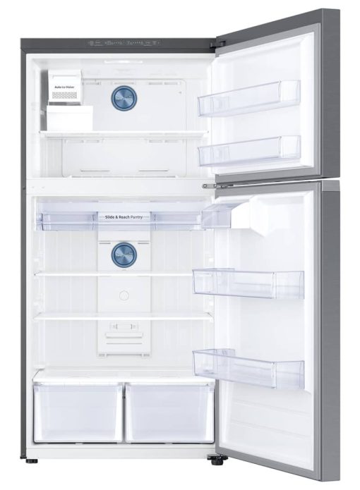 Samsung 21 Cu. Ft. Fingerprint Resistant Stainless Steel Top Freezer Refrigerator With FlexZone And Ice Maker - Image 2