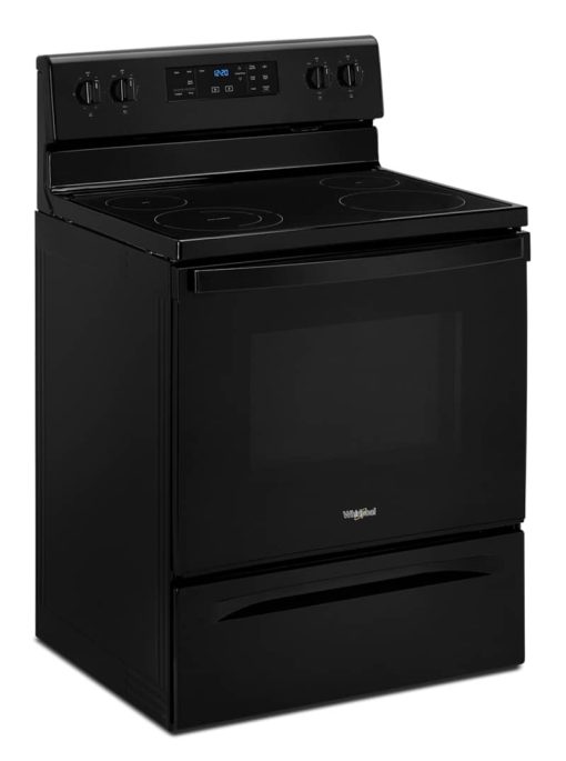 Whirlpool 5.3 Cu. Ft. Black Electric Range With Frozen Bake Technology - Image 4