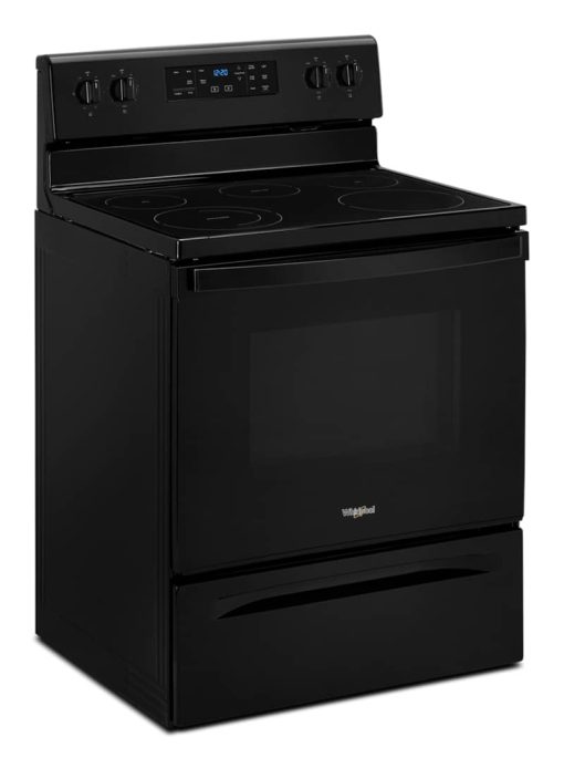 Whirlpool 5.3 Cu. Ft. Black Electric Range With Frozen Bake Technology - Image 4