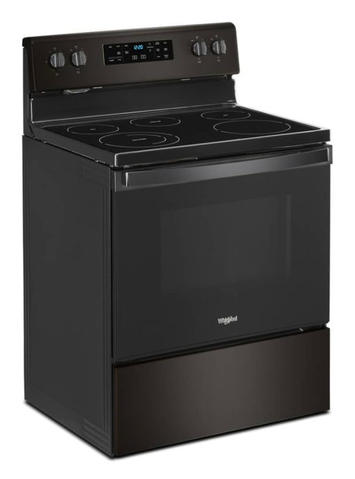 Whirlpool 5.3 Cu. Ft. Fingerprint Resistant Black Stainless Electric Range With Frozen Bake Technology - Image 4