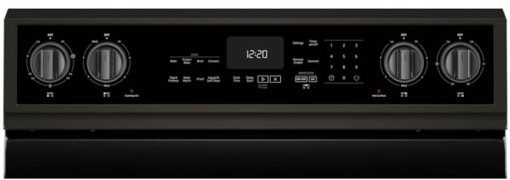 Whirlpool 6.4 Cu. Ft. Fingerprint Resistant Black Stainless Steel Electric Range With Frozen Bake Technology - Image 4